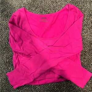 Garage Women's Fuchsia Long Sleeve Top